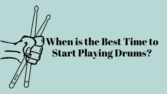 When is the Best Time to Start Playing Drums? Drumroll, Please! - Global Music Academy
